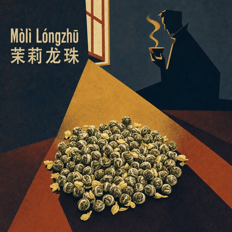 The design — Mòlì Lǒng Zhú